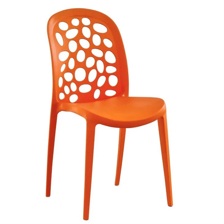 Modern Hollow PP Plastic Dinning Chairs