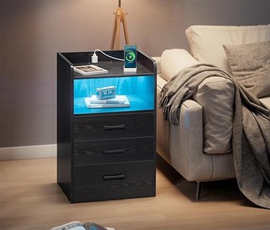 Nightstands tal-Kabinett tal-Ħażna ta' Stile Retro li Jħallsu