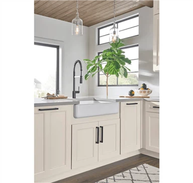 Kċejjen tal-injam solidu Shaker Bibien tal-Kabinett